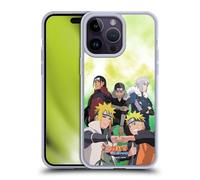 Head Case Designs Officially Licensed Naruto Shippuden Hokage Group Key Art Gel Case [Military Grade Protection] Compatible with Apple iPhone 14 Pro Max and Compatible with MagSafe