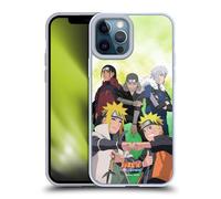 Head Case Designs Officially Licensed Naruto Shippuden Hokage Group Key Art Gel Case [Military Grade Protection] Compatible with Apple iPhone 12 Pro Max and Compatible with MagSafe