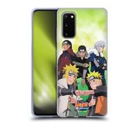 Head Case Designs Officially Licensed Naruto Shippuden Hokage Group Key Art Gel Case [Military Grade Protection] Compatible With Samsung Galaxy S20 / S20 5G