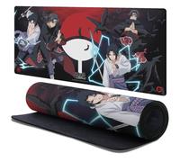 Head Case Designs Officially Licensed Naruto Shippuden Itachi and Sasuke Graphic Art 37.4 x 15.75 x 0.16 inches (900 x 400 mm) - XL Gaming Office Desk PC Keyboard Mouse Mat Pad