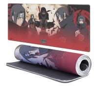 Head Case Designs Officially Licensed Naruto Shippuden Itachi Graphic Art 37.4 x 15.75 x 0.16 inches (900 x 400 mm) - XL Gaming Office Desk PC Keyboard Mouse Mat Pad
