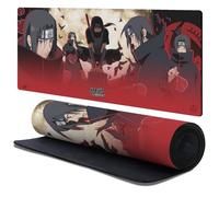Head Case Designs Officially Licensed Naruto Shippuden Itachi Graphic Art Gaming Office Desk PC Keyboard Mouse Mat Pad 37.4 x 15.75 x 0.16 inches (900 x 400 mm) - XL