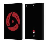 Head Case Designs Officially Licensed Naruto Shippuden Itachi Mangekyo Sharingan Iconic Leather Wallet Case Compatible With Apple iPad 10.2 2019/2020/2021