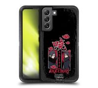 Head Case Designs Officially Licensed Naruto Shippuden Itachi Uchiha Akatsuki Art Ultra-Armoured Shockproof Case [Military Grade Protection] Compatible With Samsung Galaxy S22+ 5G
