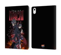 Head Case Designs Officially Licensed Naruto Shippuden Itachi Uchiha Art Leather Wallet Case Compatible With Apple iPad Air 11 2020/2022/2024/2025