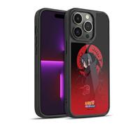 Head Case Designs Officially Licensed Naruto Shippuden Itachi Uchiha Character Art Gel Armour Case [Military Grade Protection] Compatible With Apple iPhone 14 Pro
