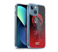 Head Case Designs Officially Licensed Naruto Shippuden Itachi Uchiha Character Art Gel Case [Military Grade Protection] Compatible with Apple iPhone 13 Mini and Compatible with MagSafe