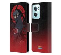 Head Case Designs Officially Licensed Naruto Shippuden Itachi Uchiha Character Art Leather Wallet Case Compatible With OnePlus Nord CE 2 5G
