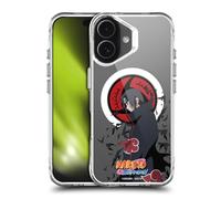 Head Case Designs Officially Licensed Naruto Shippuden Itachi Uchiha Characters & Icons Shockproof Bumper Case [Military Grade Protection] Compatible with Apple iPhone 17 and Compatible with MagSafe