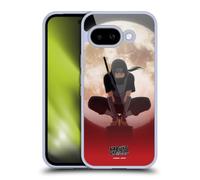 Head Case Designs Officially Licensed Naruto Shippuden Itachi Uchiha Moon Character Art Gel Case [Military Grade Protection] Compatible With Google Pixel 9A