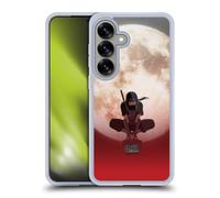 Head Case Designs Officially Licensed Naruto Shippuden Itachi Uchiha Moon Character Art Gel Case [Military Grade Protection] Compatible with Samsung Galaxy S25 and Compatible with MagSafe