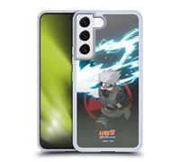 Head Case Designs Officially Licensed Naruto Shippuden Kakashi Hatake Character Art Gel Case [Military Grade Protection] Compatible with Samsung Galaxy S22 5G and Compatible with MagSafe