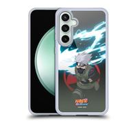 Head Case Designs Officially Licensed Naruto Shippuden Kakashi Hatake Character Art Gel Case [Military Grade Protection] Compatible with Samsung Galaxy S23 FE 5G and Compatible with MagSafe