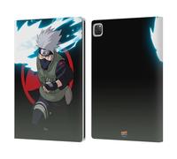 Head Case Designs Officially Licensed Naruto Shippuden Kakashi Hatake Character Art Leather Wallet Case Compatible With Apple iPad Pro 12.9 2020/2021/2022
