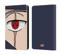 Head Case Designs Officially Licensed Naruto Shippuden Kakashi Sharingan Iconic Leather Wallet Case Compatible With Kindle Paperwhite 5 (2021)