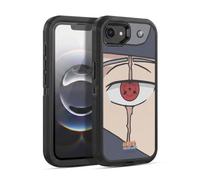 Head Case Designs Officially Licensed Naruto Shippuden Kakashi Sharingan Iconic Ultra-Armoured Shockproof Case [Military Grade Protection] Compatible With Apple iPhone 16e / iPhone 17e