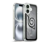Head Case Designs Officially Licensed Naruto Shippuden Konoha Headband Iconic Gel Case [Military Grade Protection] Compatible with Apple iPhone 16 Plus and Compatible with MagSafe