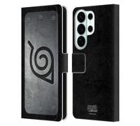 Head Case Designs Officially Licensed Naruto Shippuden Konoha Headband Iconic Leather Wallet Case Compatible With Samsung Galaxy S26 Ultra