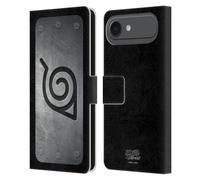Head Case Designs Officially Licensed Naruto Shippuden Konoha Headband Iconic Leather Wallet Case Compatible With Apple iPhone 17 Air