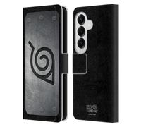 Head Case Designs Officially Licensed Naruto Shippuden Konoha Headband Iconic Leather Wallet Case Compatible With Samsung Galaxy S26