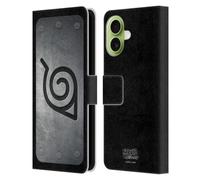 Head Case Designs Officially Licensed Naruto Shippuden Konoha Headband Iconic Leather Wallet Case Compatible With Apple iPhone 17