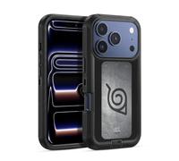 Head Case Designs Officially Licensed Naruto Shippuden Konoha Headband Iconic Ultra-Armoured Shockproof Case [Military Grade Protection] Compatible With Apple iPhone 17 Pro