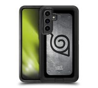 Head Case Designs Officially Licensed Naruto Shippuden Konoha Headband Iconic Ultra-Armoured Shockproof Case [Military Grade Protection] Compatible With Samsung Galaxy S24+ 5G
