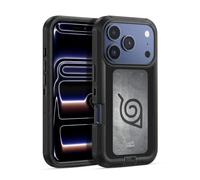 Head Case Designs Officially Licensed Naruto Shippuden Konoha Headband Iconic Ultra-Armoured Shockproof Case [Military Grade Protection] Compatible With Apple iPhone 17 Pro Max