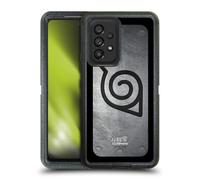 Head Case Designs Officially Licensed Naruto Shippuden Konoha Headband Iconic Ultra-Armoured Shockproof Case [Military Grade Protection] Compatible With Samsung Galaxy A53 5G (2022)