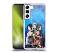 Head Case Designs Officially Licensed Naruto Shippuden Konoha Key Art Gel Case [Military Grade Protection] Compatible with Samsung Galaxy S22 5G and Compatible with MagSafe