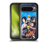 Head Case Designs Officially Licensed Naruto Shippuden Konoha Key Art Ultra-Armoured Shockproof Case [Military Grade Protection] Compatible With Google Pixel 9 Pro XL