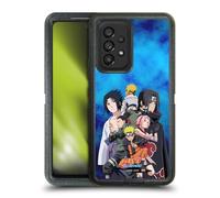 Head Case Designs Officially Licensed Naruto Shippuden Konoha Key Art Ultra-Armoured Shockproof Case [Military Grade Protection] Compatible With Samsung Galaxy A53 5G (2022)