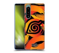 Head Case Designs Officially Licensed Naruto Shippuden Konoha Nine Tails Iconic Gel Case [Military Grade Protection] Compatible With Sony Xperia 5 IV