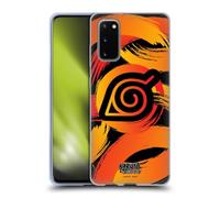 Head Case Designs Officially Licensed Naruto Shippuden Konoha Nine Tails Iconic Gel Case [Military Grade Protection] Compatible With Samsung Galaxy S20 / S20 5G