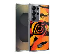 Head Case Designs Officially Licensed Naruto Shippuden Konoha Nine Tails Iconic Gel Case [Military Grade Protection] Compatible with Samsung Galaxy S25 Ultra and Compatible with MagSafe