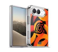 Head Case Designs Officially Licensed Naruto Shippuden Konoha Nine Tails Iconic Gel Case [Military Grade Protection] Compatible with Apple iPhone Duo and Compatible with MagSafe