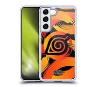 Head Case Designs Officially Licensed Naruto Shippuden Konoha Nine Tails Iconic Gel Case [Military Grade Protection] Compatible with Samsung Galaxy S22 5G and Compatible with MagSafe