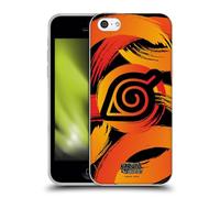 Head Case Designs Officially Licensed Naruto Shippuden Konoha Nine Tails Iconic Gel Case [Military Grade Protection] Compatible With Apple iPhone 5c