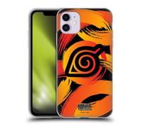 Head Case Designs Officially Licensed Naruto Shippuden Konoha Nine Tails Iconic Gel Case [Military Grade Protection] Compatible With Apple iPhone 11