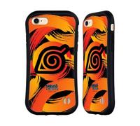 Head Case Designs Officially Licensed Naruto Shippuden Konoha Nine Tails Iconic Hybrid Case Compatible With Apple iPhone 7/8 / SE 2020 & 2022