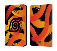 Head Case Designs Officially Licensed Naruto Shippuden Konoha Nine Tails Iconic Leather Wallet Case Compatible With Kindle Paperwhite 5 (2021)