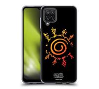 Head Case Designs Officially Licensed Naruto Shippuden Kurama Seal Iconic Gel Case [Military Grade Protection] Compatible With Samsung Galaxy A12 (2020)