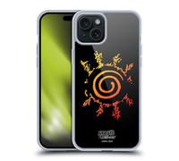 Head Case Designs Officially Licensed Naruto Shippuden Kurama Seal Iconic Gel Case [Military Grade Protection] Compatible with Apple iPhone 15 Plus and Compatible with MagSafe