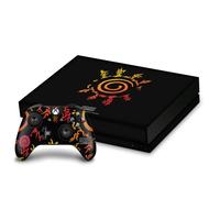 Head Case Designs Officially Licensed Naruto Shippuden Kurama Seal Iconic Vinyl Sticker Gaming Skin Decal Cover Compatible With Xbox One X Console and Controller Bundle
