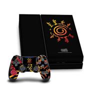 Head Case Designs Officially Licensed Naruto Shippuden Kurama Seal Iconic Vinyl Sticker Gaming Skin Decal Cover Compatible With Sony PlayStation 4 PS4 Console and DualShock 4 Controller Bundle