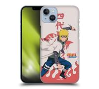 Head Case Designs Officially Licensed Naruto Shippuden Minato Namikaze Character Art Hard Back Case Compatible With Apple iPhone 14 Plus