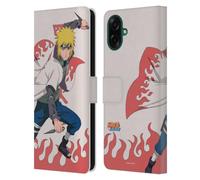 Head Case Designs Officially Licensed Naruto Shippuden Minato Namikaze Character Art Leather Wallet Case Compatible With Samsung Galaxy A07