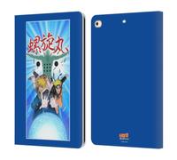 Head Case Designs Officially Licensed Naruto Shippuden Minato Rasengan Art Leather Wallet Case Compatible With Apple iPad 9.7 2017 / iPad 9.7 2018