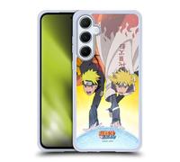 Head Case Designs Officially Licensed Naruto Shippuden Naruto And Minato Key Art Gel Case [Military Grade Protection] Compatible With Samsung Galaxy A55 5G