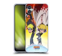 Head Case Designs Officially Licensed Naruto Shippuden Naruto And Minato Key Art Gel Case [Military Grade Protection] Compatible With Samsung Galaxy M04 5G / A04e